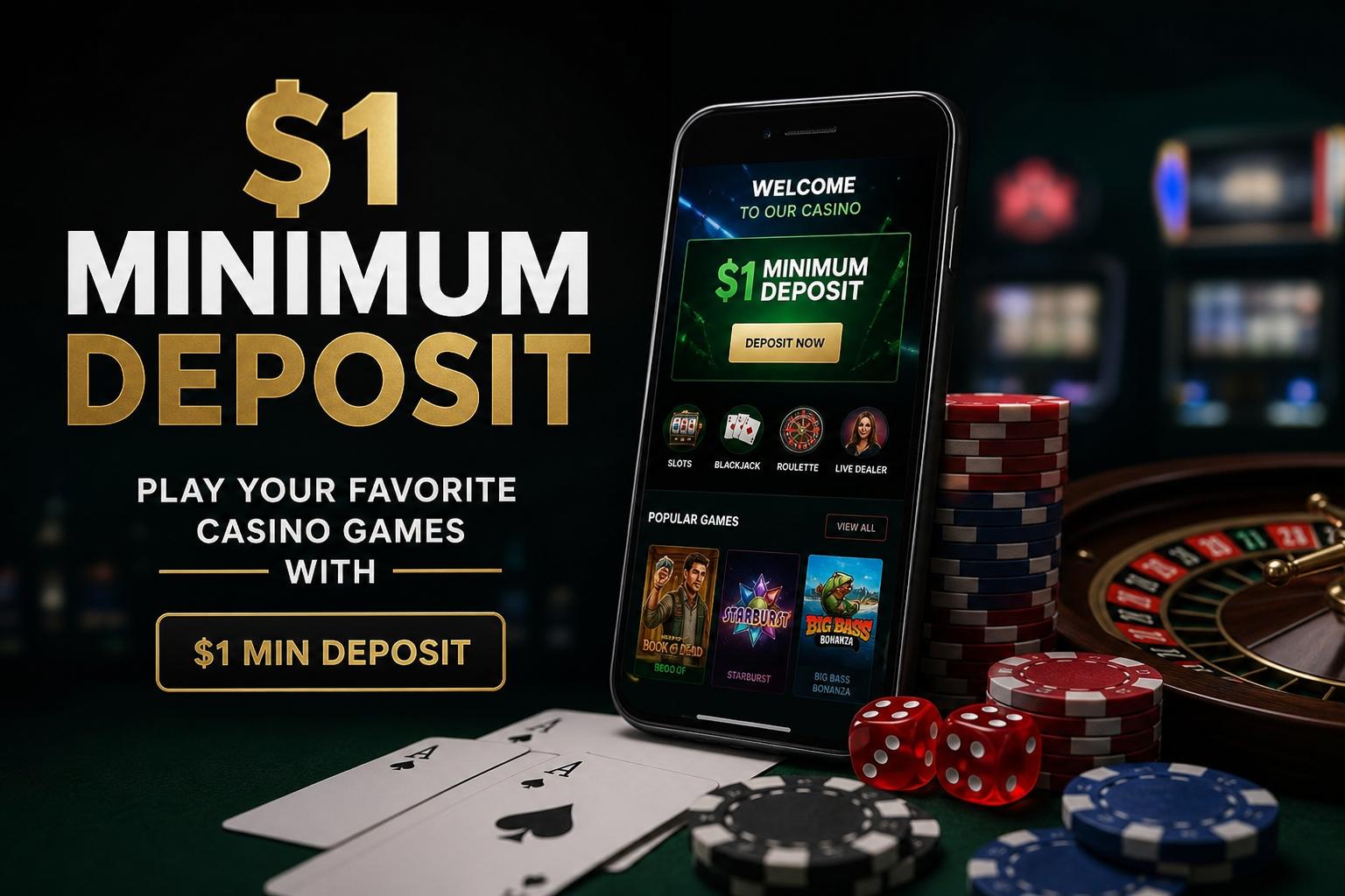 Stretch Your Bankroll: A Smart Player’s Guide to the 1 Dollar Minimum Deposit Casino